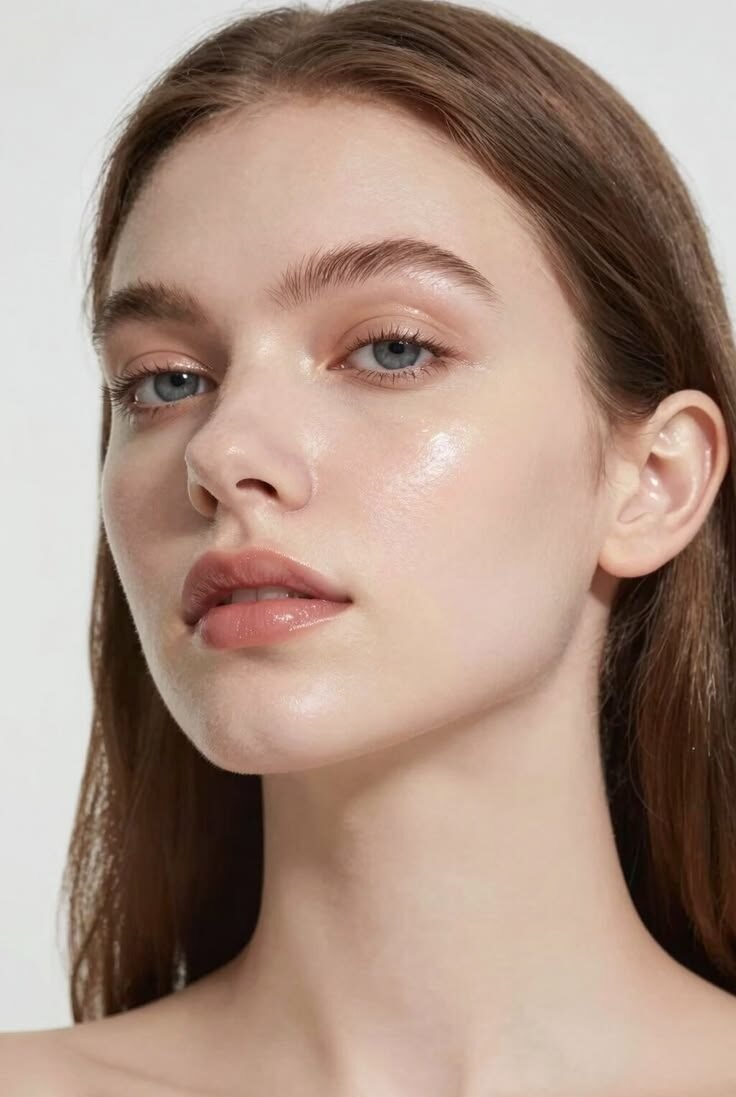 Facial Oil Application