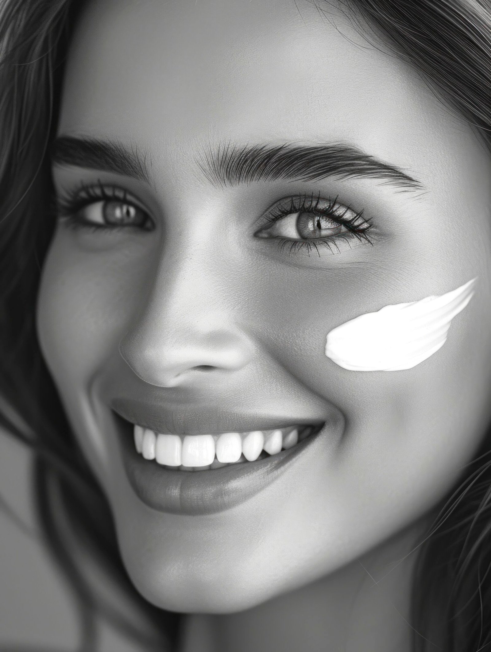 Essential skincare products showcase